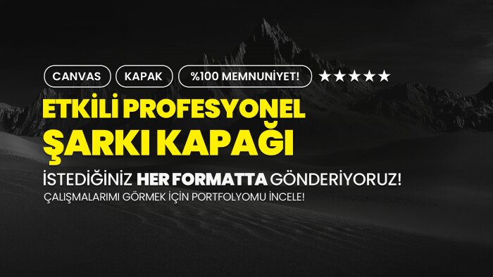şarkı kapağı yapabilirim