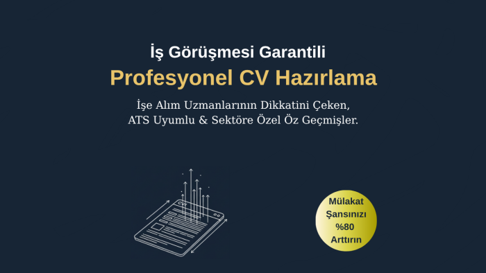 ücret arttırıcı ats sistemine uygun cv hazırlarım