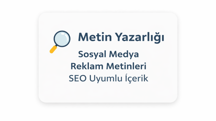 özgün ve etkili metinler yazarım