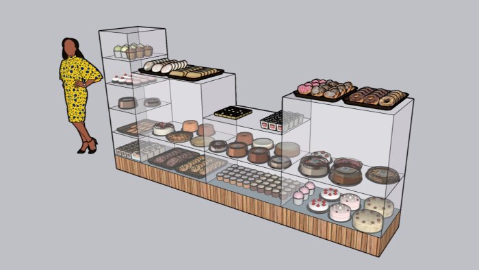 sketchup programında çok iyi 3d modelleme yaparım