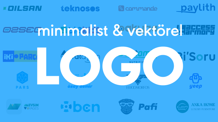 minimalist logo tasarımı yapabilirim