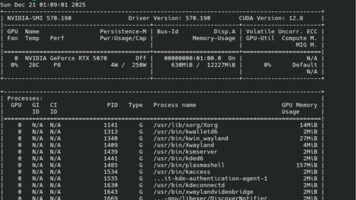 linux ve nvidia konusunda destek verebilirim