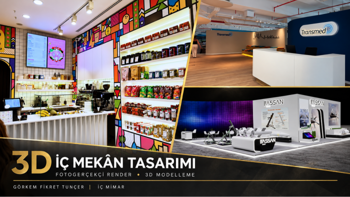 fikirlerinizi gerçekçi 3D tasarımlara dönüştürürüm