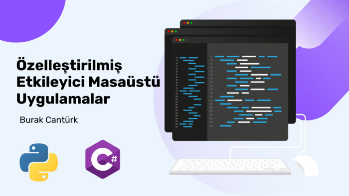 Python ile etkileyici masaüstü uygulamaları geliştiririm