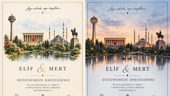 hayalinizi ve aşkınızı eşsiz davetiye olarak tasarlarım