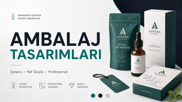 sizin için dikkat çekici ambalaj tasarımı yapabilirim
