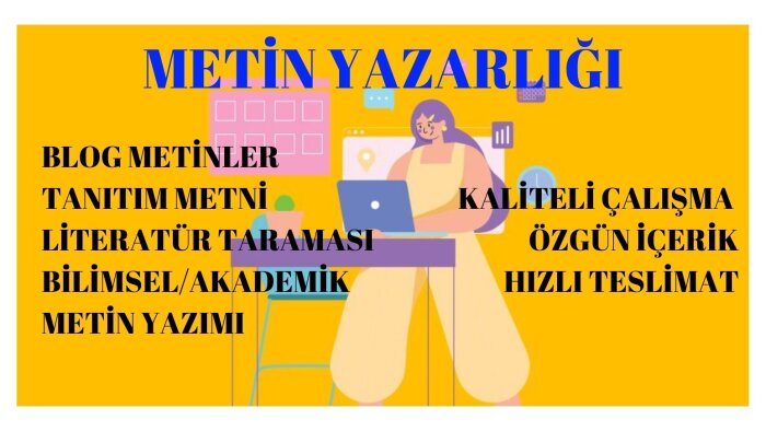 etkileyici ve özgün metinler yazarım