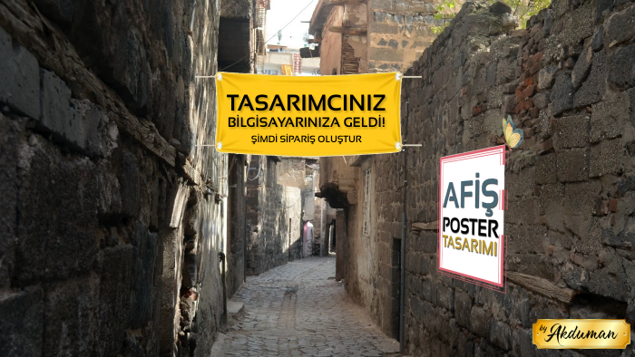 sizin için afiş ve poster tasarlayabilirim