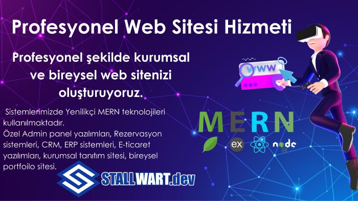 profesyonel özel kodlanmış web sitesi hizmeti verebilirim