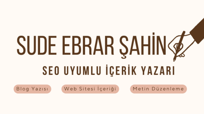 ihtiyaçlarınıza uygun özgün içerikler hazırlarım