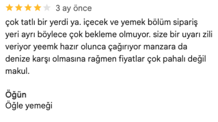 ürünleriniz ve işletmeleriniz için uygun yorum yapabilirim