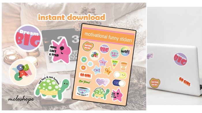 istediğiniz sticker tasarımını yapabilirim