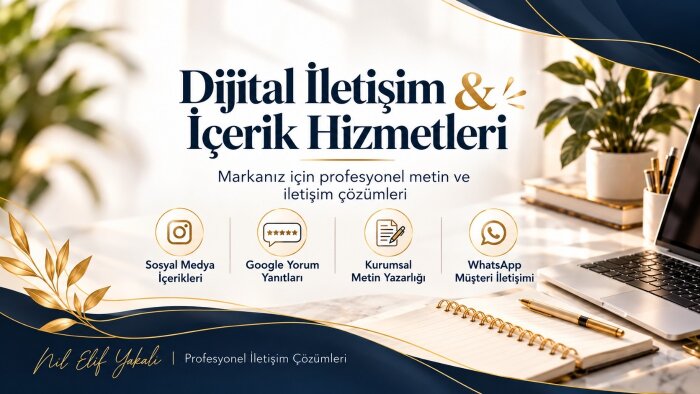 sosyal medya, Google yorum ve kurumsal metin yazarım