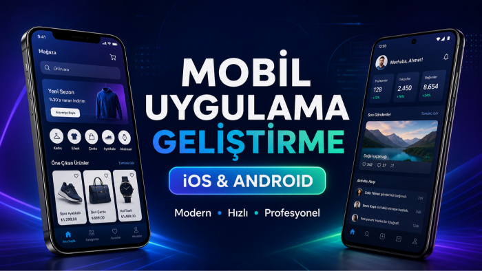 mobil uygulama geliştiririm
