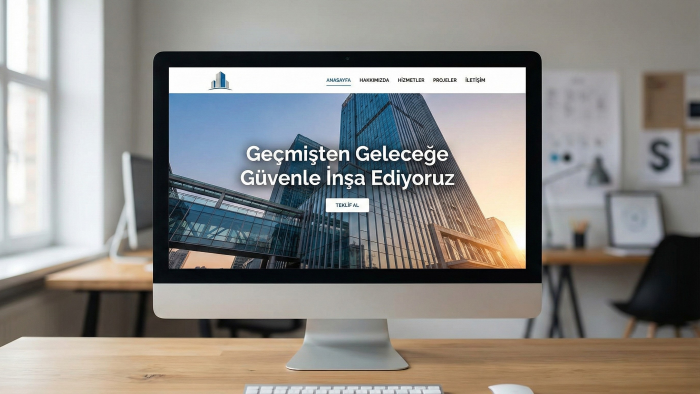 SEO ve mobil uyumlu modern web sitesi tasarlarım