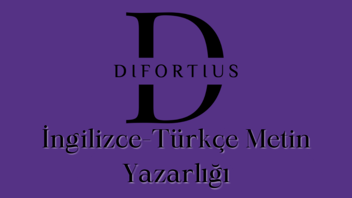 İngilizce ve Türkçe içerik hazırlayabilirim