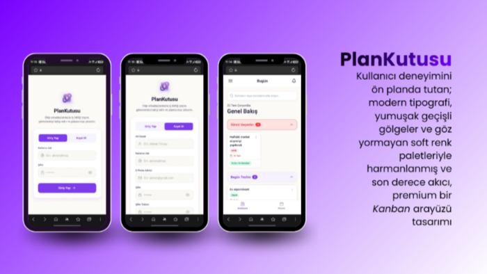 sizin için mobil app veya web sitesi tasarlayabilirim