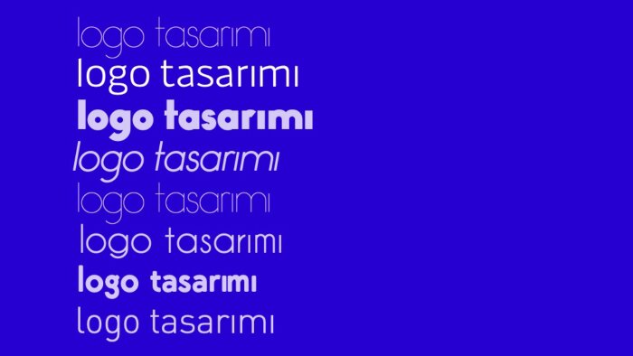 minimal logo tasarımı yapıyorum