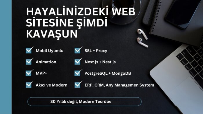 size özel erp, crm ve kompleks web uygulamaları geliştiririm