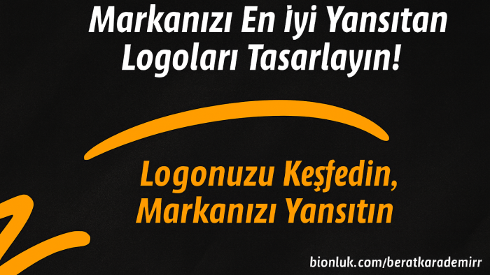 i̇şletmenizi öne çıkartacak logolar tasarlıyorum