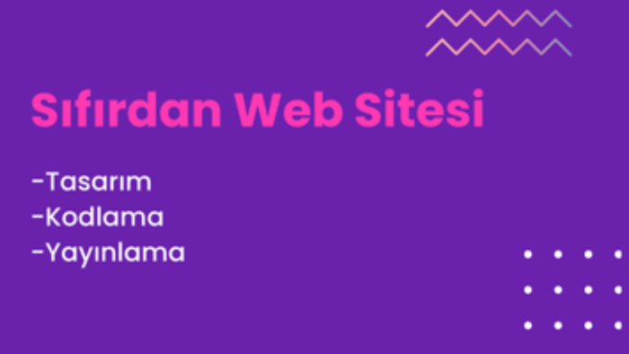 modern web siteleri yapıyorum
