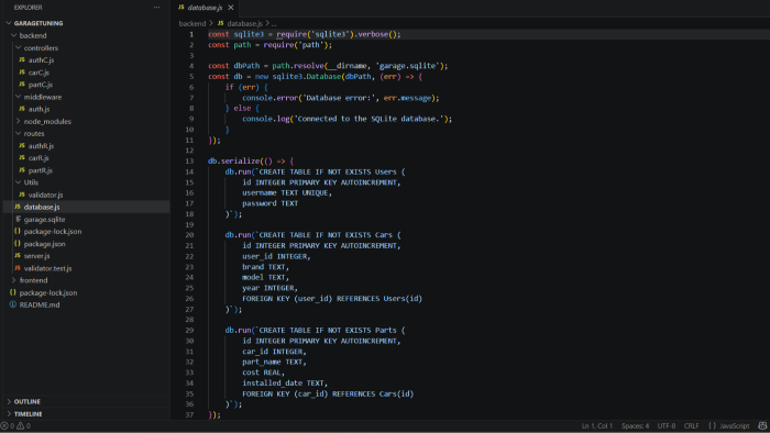 SQL ve ilişkisel veritabanı projenizi sıfırdan tasarlarım