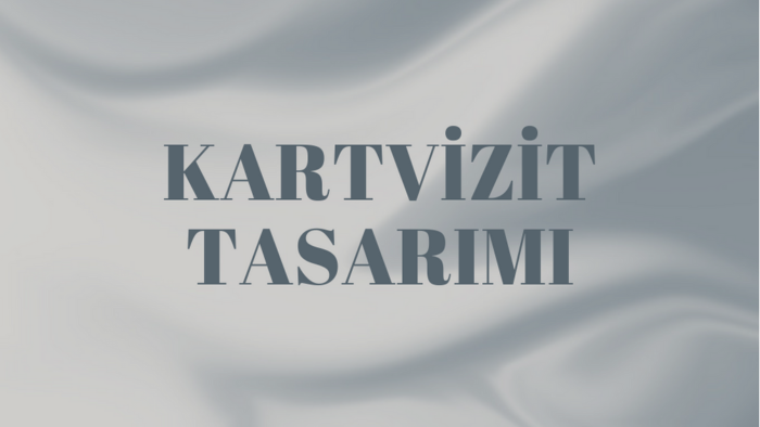 kartvizit tasarlarım