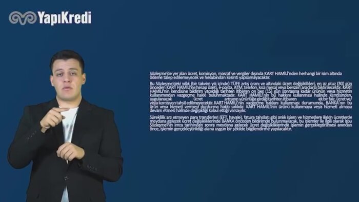 işaret dili tercümanı olarak videolara çeviri ekleyebilirim