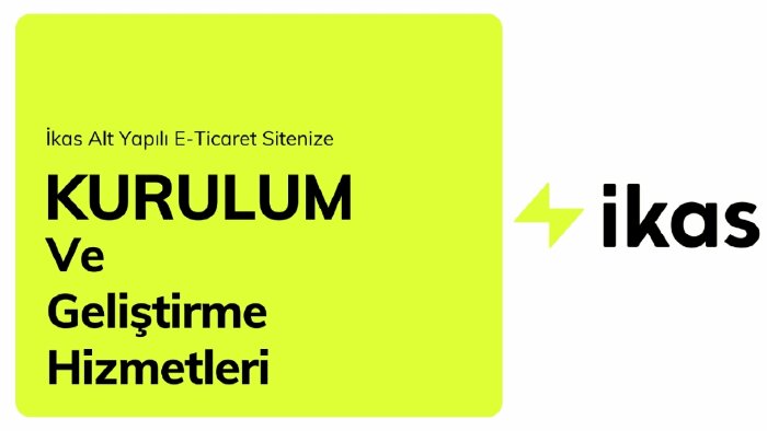 İkas e-ticaret sitenizin kurulum ve geliştirmesini yaparım