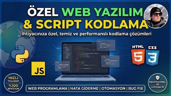 ​ihtiyacınıza özel web yazılım,kodlama çözümleri sunabilirim