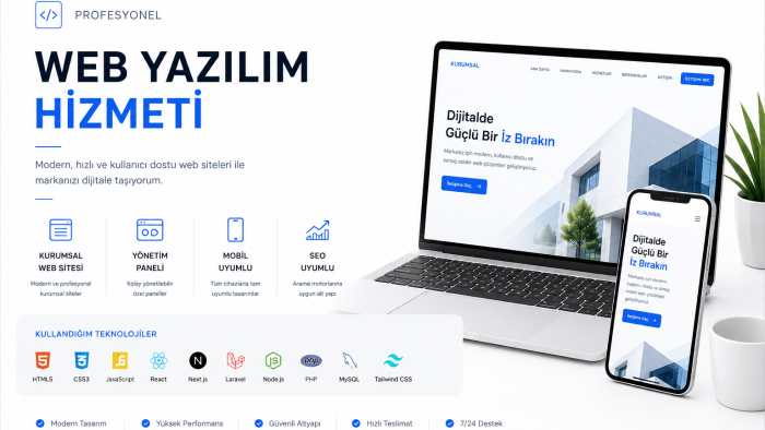 özel kodlanmış web sitesi geliştiririm