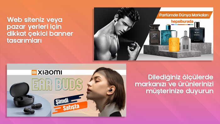 profesyonel banner reklam tasarımı yapabilirim