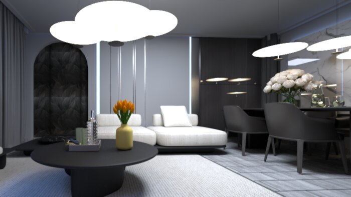 mekanlarınız için 3D iç mimari tasarım ve render yapabilirim
