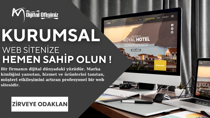 kaliteli şekilde kurumsal web sitesi hazırlarım