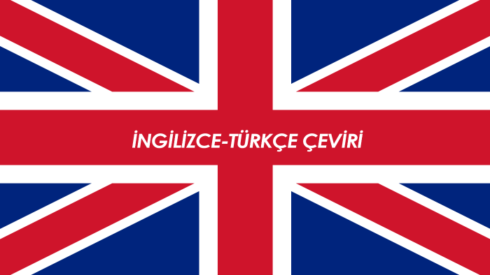 İngilizce - Türkçe çeviri yapıyorum