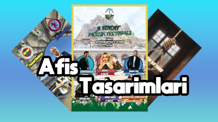 sizin için afiş yapabilirim