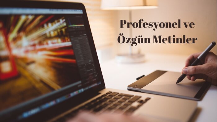istediğiniz konuda profesyonel ve özgün metinler yazabilirim