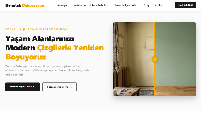 firmanız için özel yazılım web sitesi yaparım