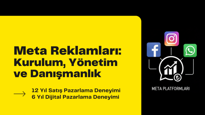 Meta reklamlarınızı oluşturur ve yönetirim