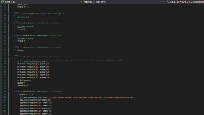 c#  veri tabanı uygulaması yapabilirim
