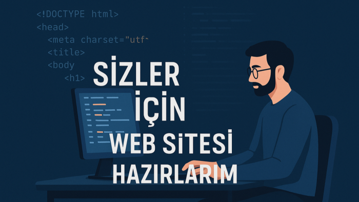 web sitesi tasarlarım