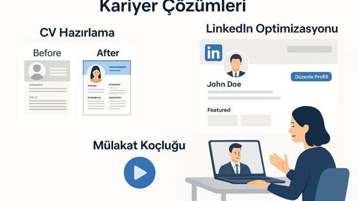 profesyonel CV hazırlayıp mülakat desteği verebilirim