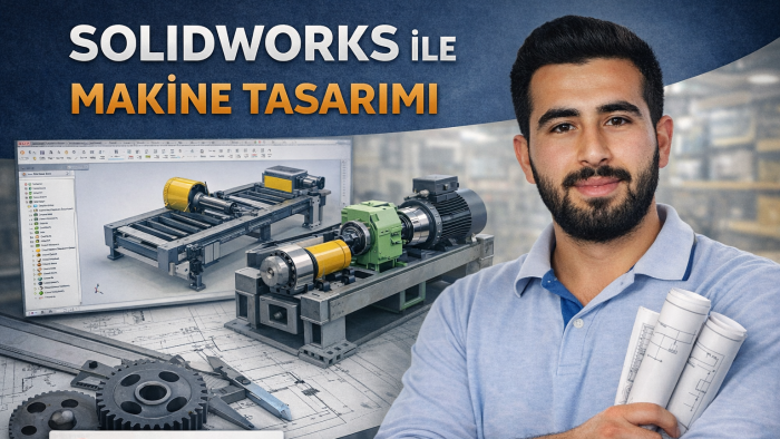 üretime uygun parça tasarımı yapıyorum