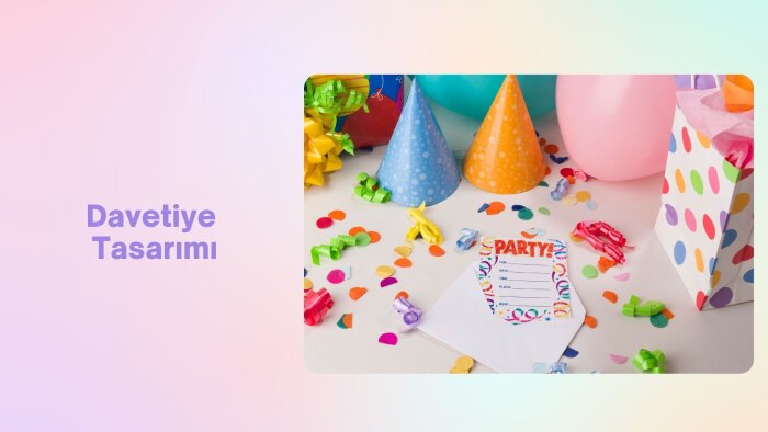 her türlü davetiyenizi tasarlayabilirim