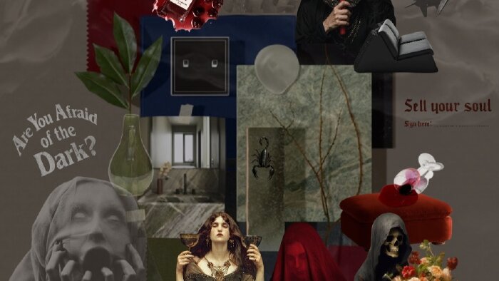 iç mimarlık konsept panosu ve moodboard hazırlarım