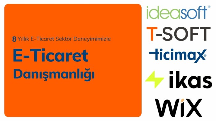 8 yıllık tecrübemle E-Ticaret danışmanlığı verebilirim