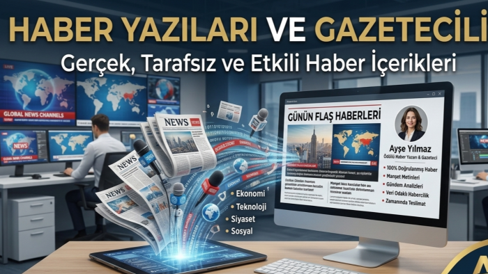 her türlü haber yazısı yazabilirim