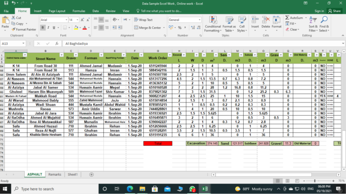 excel ile ilgili bütün işlemlerinizi kısa sürede tamamlarım