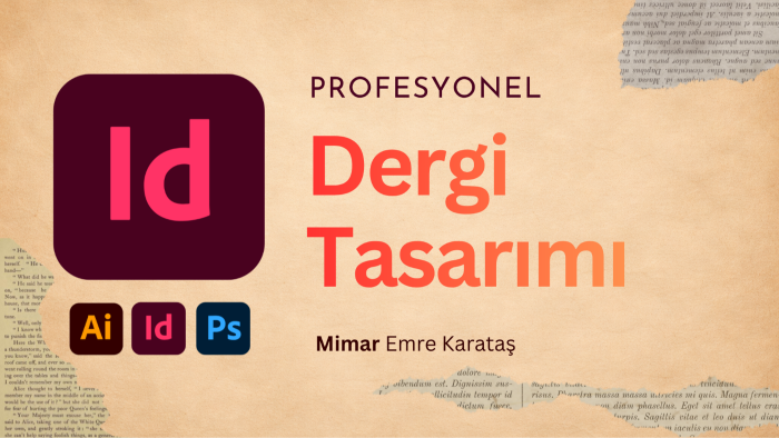 dergi tasarımı yaparım