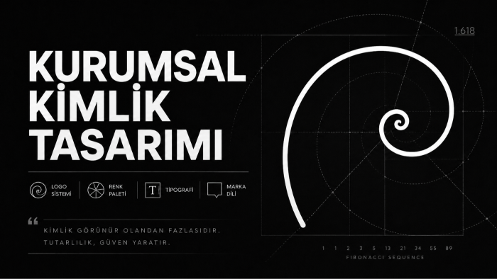 sizin  için kurumsal kimlik çalışması tasarlarım